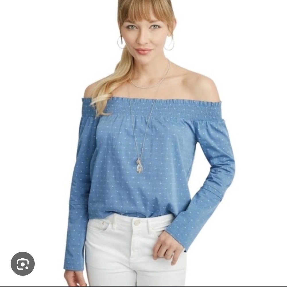 Maette by Stella & Dot Gemma off the shoulder top
